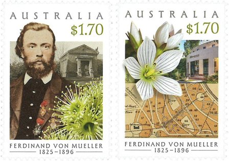 Australien - Ferdinand v. Mueller - Postfrisk sæt 2v