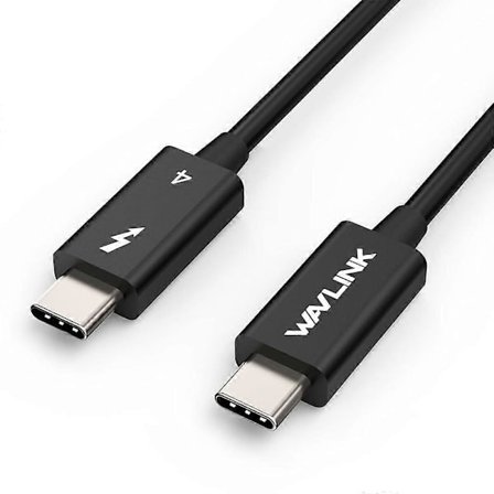 WAVLINK T4C7P til MacBook Pro/Air Ekstern SSD eGPU 40 Gbps Dataoverførsel Thunderbolt 4-kabel
