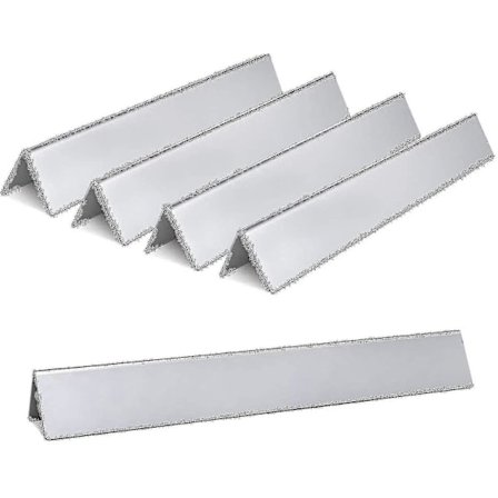15,3-tommers slitesterke smakstilsetningsstrips for Weber Spirit E-310 E-330, Spirit 300-serien (frontmontert kontroll)