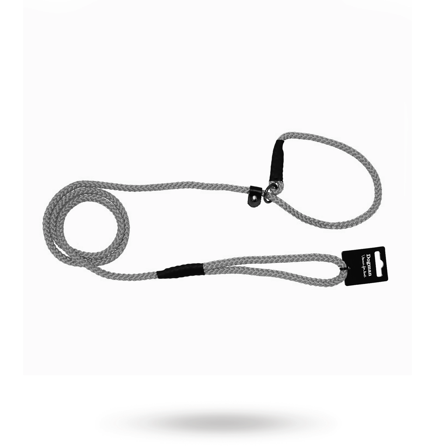 Dogman Retrieverkoppel Iris Grå 160cm - Hundkoppel