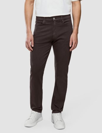 Shaping New Tomorrow - Classic 5-Pocket Pants - Dark Brown - Slim Fit - Herren - Größe 33/30