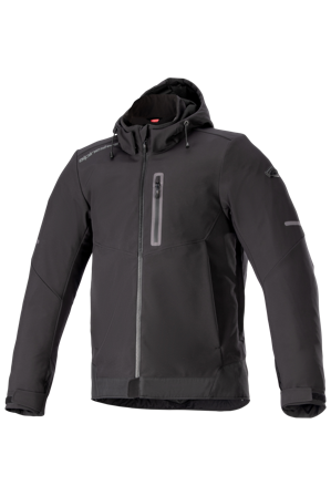 Motocyklowa Bluza z Kapturem Alpinestars Neo Waterproof Czarny XL
