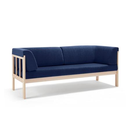 3-personers sofa KIM, stof Zone mørkeblå