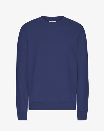 Classic Organic Crew - Marine Blue XL