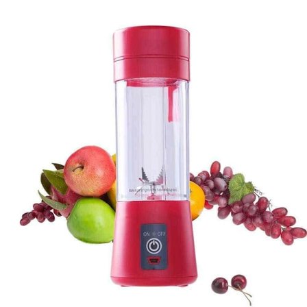 Portabel USB Blender 6 blads 380ml - Flera färger