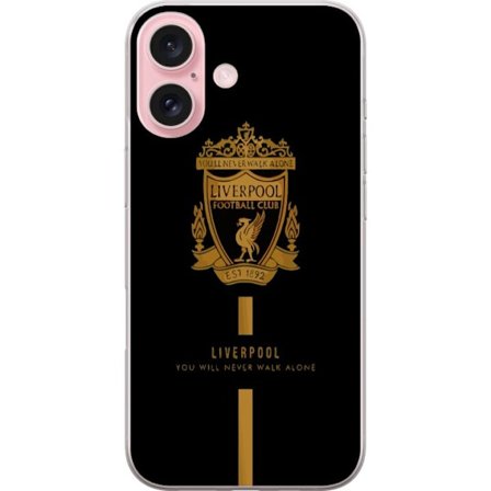 Apple iPhone 16 Gennemsigtig cover Liverpool