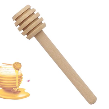 Honningske Honning spiral Honningpind Honning dipper Træ