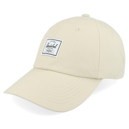 Herschel - Béžová unconstructed Kšiltovka - Sylas Cap Classic Moonbeam Dad Cap @ Hatstore