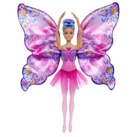 Barbie-From Dancer to Butterfly-Doll transformation 2 in 1 HXJ10