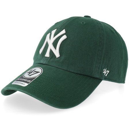 47 Brand - New York Yankees Yankees Up Dark Green Adjustable Adjustable Green Cap - MLB @ Hatstore
