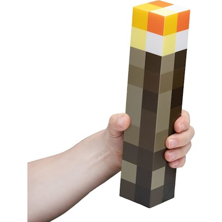 Minecraft-soihtu 2 valotilaa 2 käyttötilaa Paristokäyttöinen