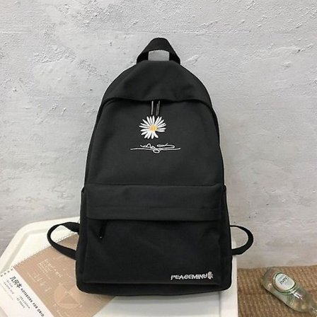 2021 New School Bags For Teenage Girls Big Capacity School Backpack Outdoor Travel Bag Female Schoolbag Mochila Pink Black Blue