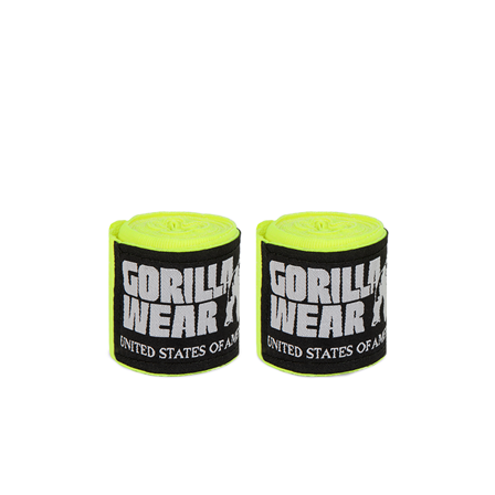Gorilla Wear Gear Boxing Hand Wraps, Yellow