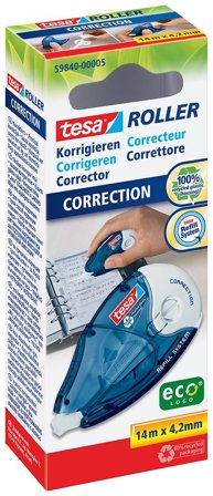 Tesa Correction Tape Roller 4.2mmx14m White