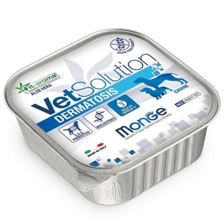 Monge VetSolution Dermatosis Linea Veterinaria Cibo Umido Cani