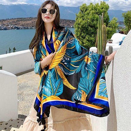 90x180 cm Strandsjal Bandana 9 9