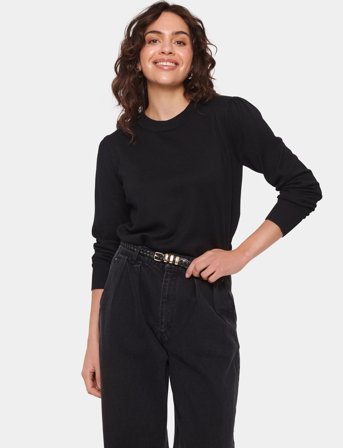 Saint Tropez Milasz Pullover - Black - XL