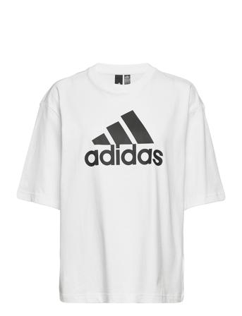 Future Icons Badge Of Sport T-Shirt T-shirt Top Hvid Adidas Performance