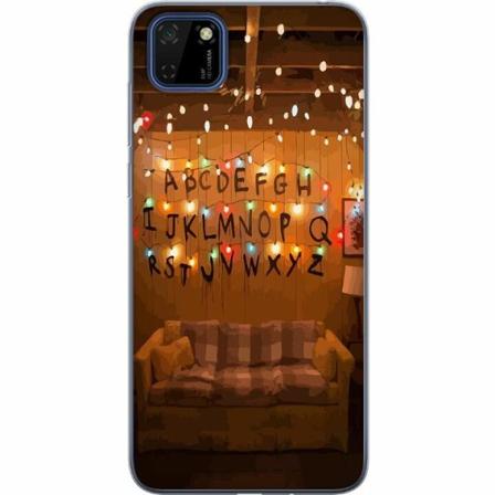 Huawei Y5p Genomskinligt Skal Stranger Things