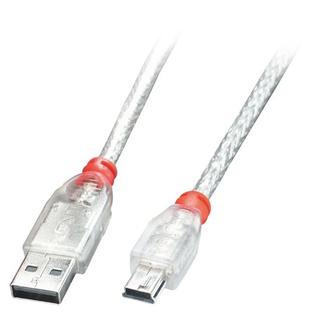 Lindy USB-kabel - USB til mini-USB type B - 5 m