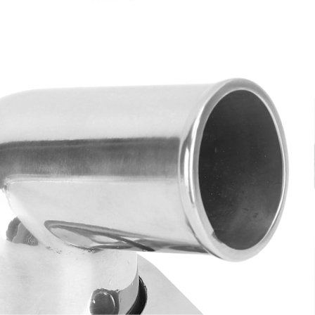 Vandhals Termostat Hus 8459BK 15 Svingbar Sølv Termostat Hus Kit Udskiftning til Chevy SBC BBC Motorer 283 302 305