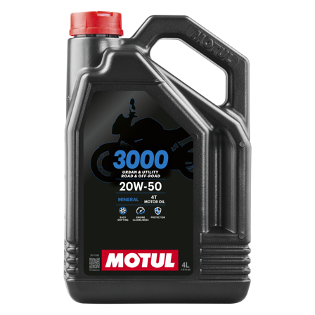 Minerální Olej 4T Motul 3000 4L