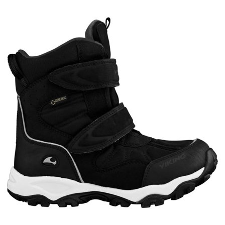 Viking Footwear Junior's Beito Gore-Tex Children lined boots Black 36