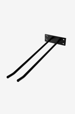 Hippie de Luxe - Glashängare Hippie De Luxe 3 glas vägg - Svart - Köksförvaring - Från Homeroom