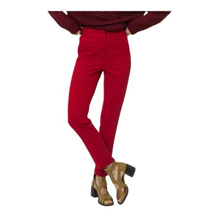 Silvian Heach High-waisted Bukser with a clic cut Rød, Dame Bukser
