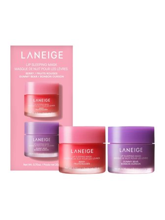 Laneige Lip Sleeping Mask Duo cont.: Lip Sleeping Mask Berry 20 g + Lip Sleeping Mask Gummy Bear 20 g 1.0items