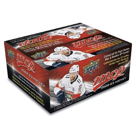 Hockeykort - Hel Box 2022-23 Upper Deck Mvp Retail Nhl (36 Paket)