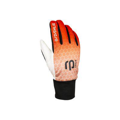 Dæhlie - GLOVE RACE WARM WMN - Shocking Orange - 5