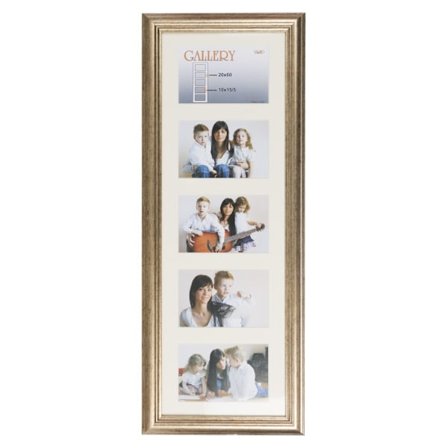 Fotoram Ema Gallery 20x60/5/10x15, brons (VF3968)