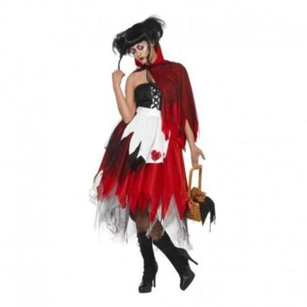Rödluvan Halloween Maskeraddräkt L