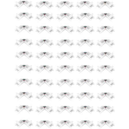 LED Strip Connector 10mm Højre Vinkel Justerbar Connector til 3528/5050 SMD RGB LED Strip 90 Graders Vinkel 3-Pin