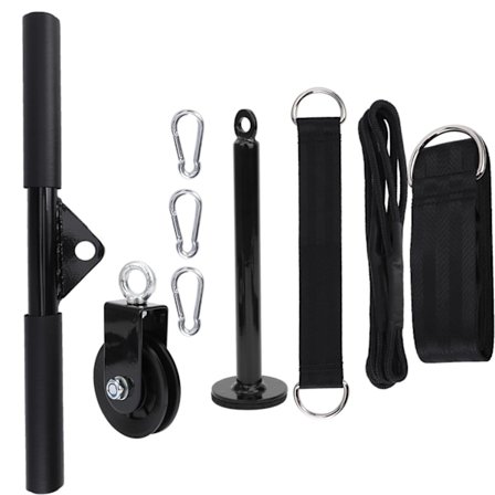 9-delt DIY Fitnessutstyrsett - Lastestift, Trekk, Triceps-trening, Trekkstang, Talje