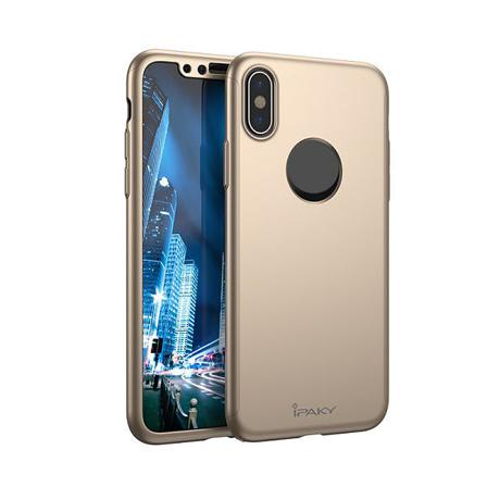 Ipaky Ultratunt Helomslutande Skal Till Iphone X/xs, Guld Guld