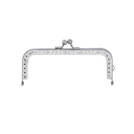 Handväska Ram Kyss lås Handväska lås Ram 12,5 cm