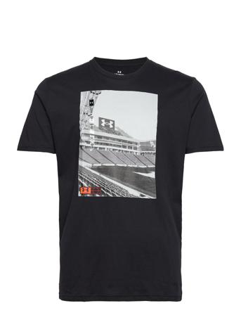 Ua Photoreal Field Gf Ss T-shirt Sort Under Armour