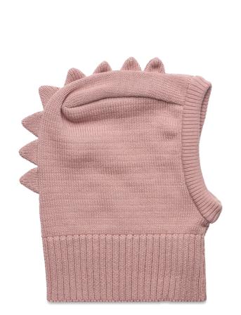 Huttelihut Balaclava Triangles Knit Rosa