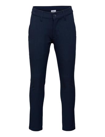 Dude Ankle Pant Chinos Blå Grunt