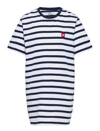 Navey Kids Recycled T-shirts Short-sleeved Sininen Kronstadt