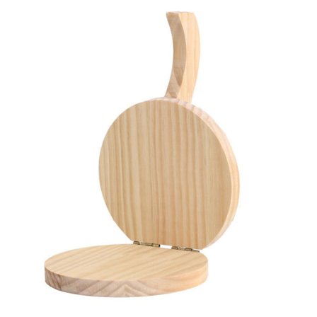 Tortilla Press Roti Maker med kagerulle Stor bambustræ Tortilla Mak db