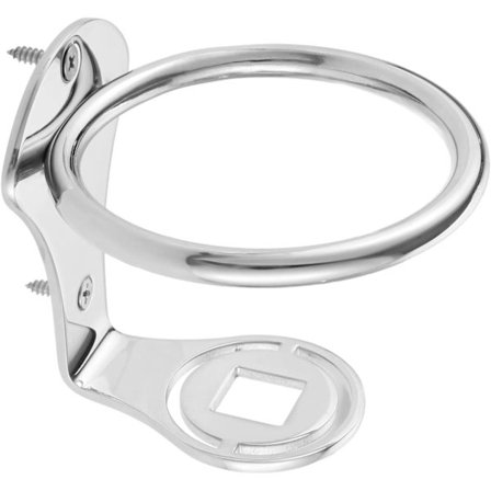 Ring Rustfri Drikkeholder Marin Yacht Stål Kopholder Båd Universal Hardware Drikkeholder Dæk