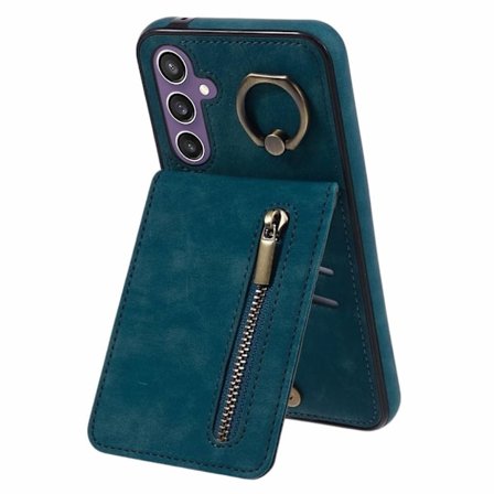 Samsung Galaxy S24 Plus Kickstand Fodral - Turkos