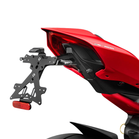 Kentekenplaatondersteuningsset Rizoma Fox - Ducati Panigale V4 2018-2019