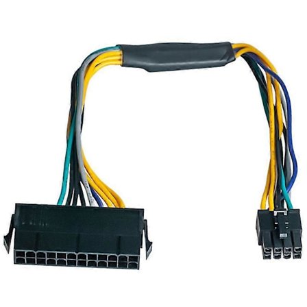 24-pin till 8-pin ATX PSU Strömkabel för DELL Optiplex 3020 12-tum