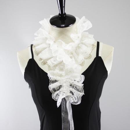 Tjej Kvinnors falska krage Level Lace Victoria Vintage Ornament Collar Picture color