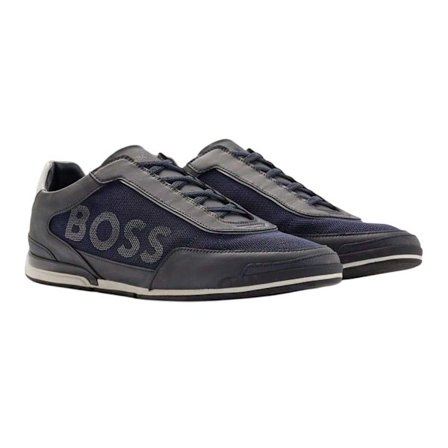 Boss Herr Saturn Slip-on Träningsskor 6 UK Mörkblå
