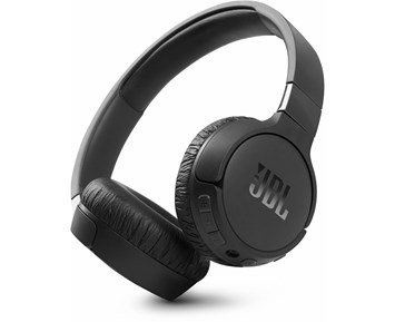 JBL Tune 660NC - Black - Trådlösa on-ear-hörlurar med aktiv brusreducering